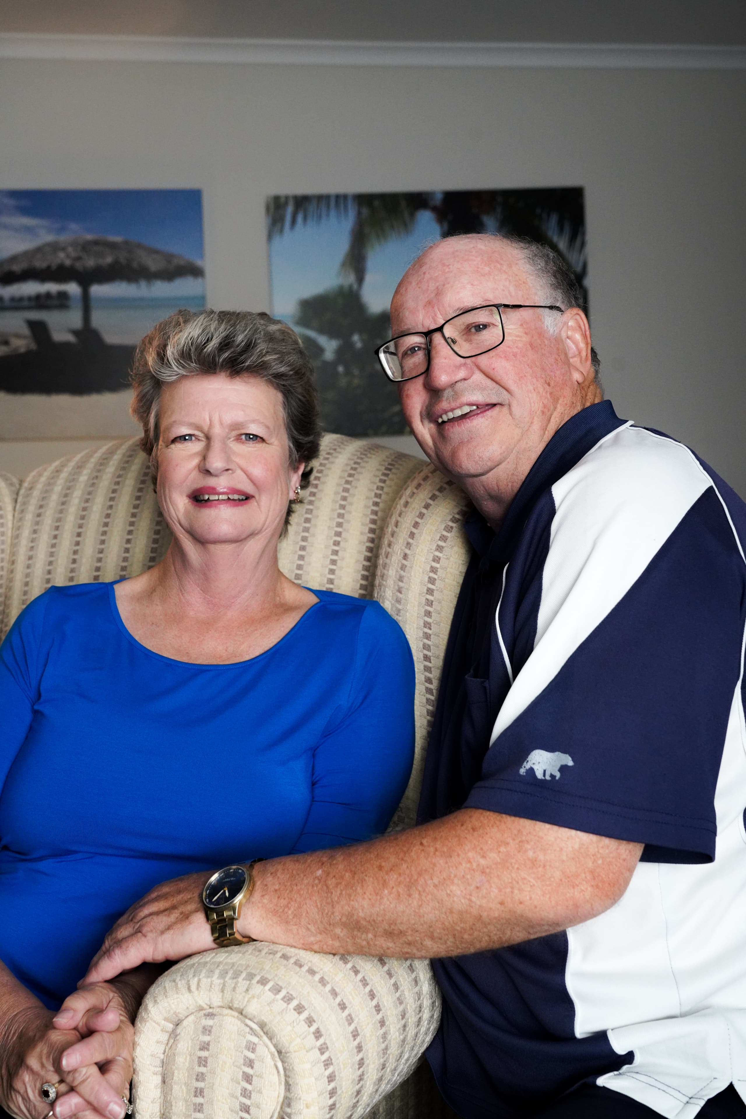 Clare and her husband