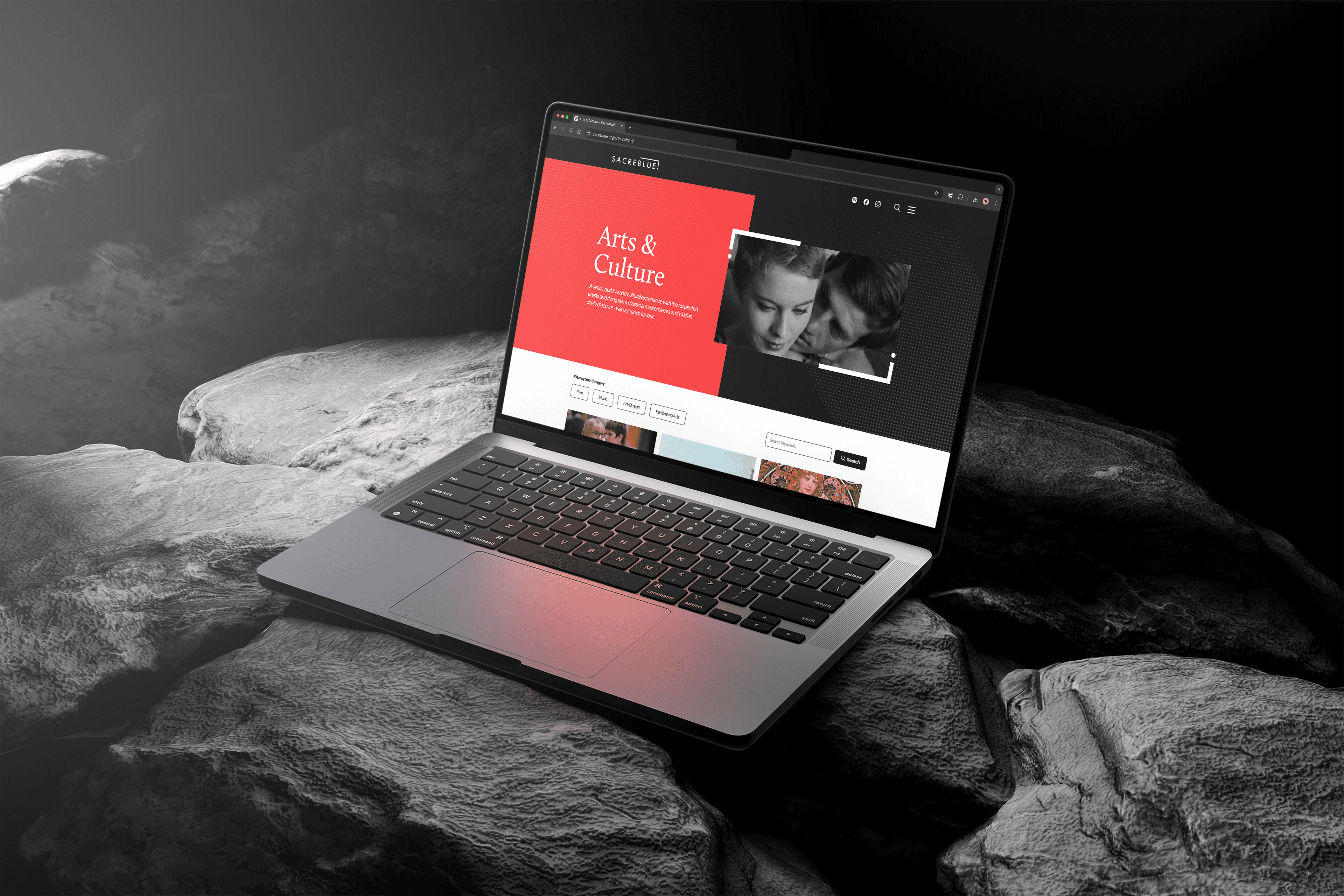 SacreBleu – Building the French news cultural hub web experience