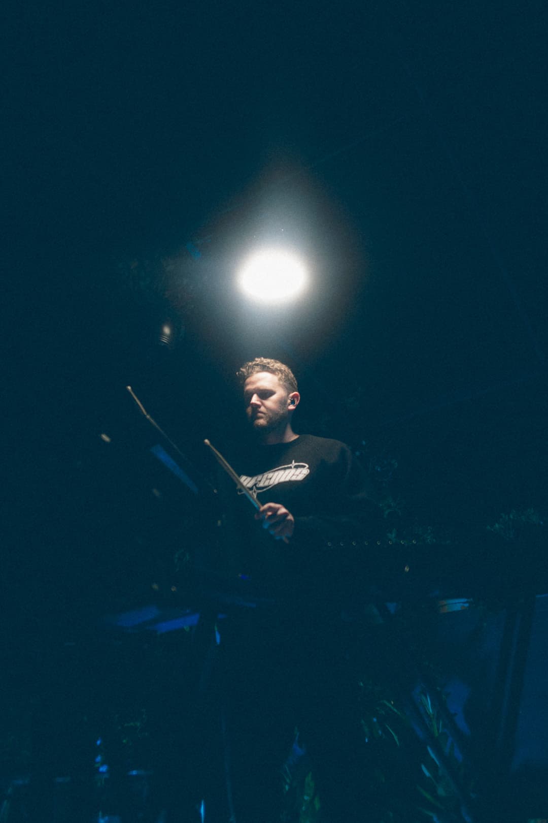 Artist performing live at Mood on the Roof — live music series video and photography production by Mude Sydney